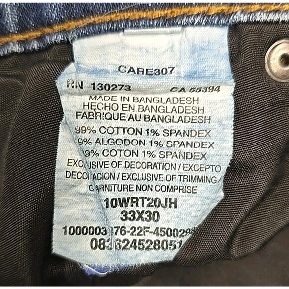 Wrangler Retro Mens Relaxed Boot Cut Jeans Sz 33x30 Western Cowboy Chore Barn - Picture 9 of 12